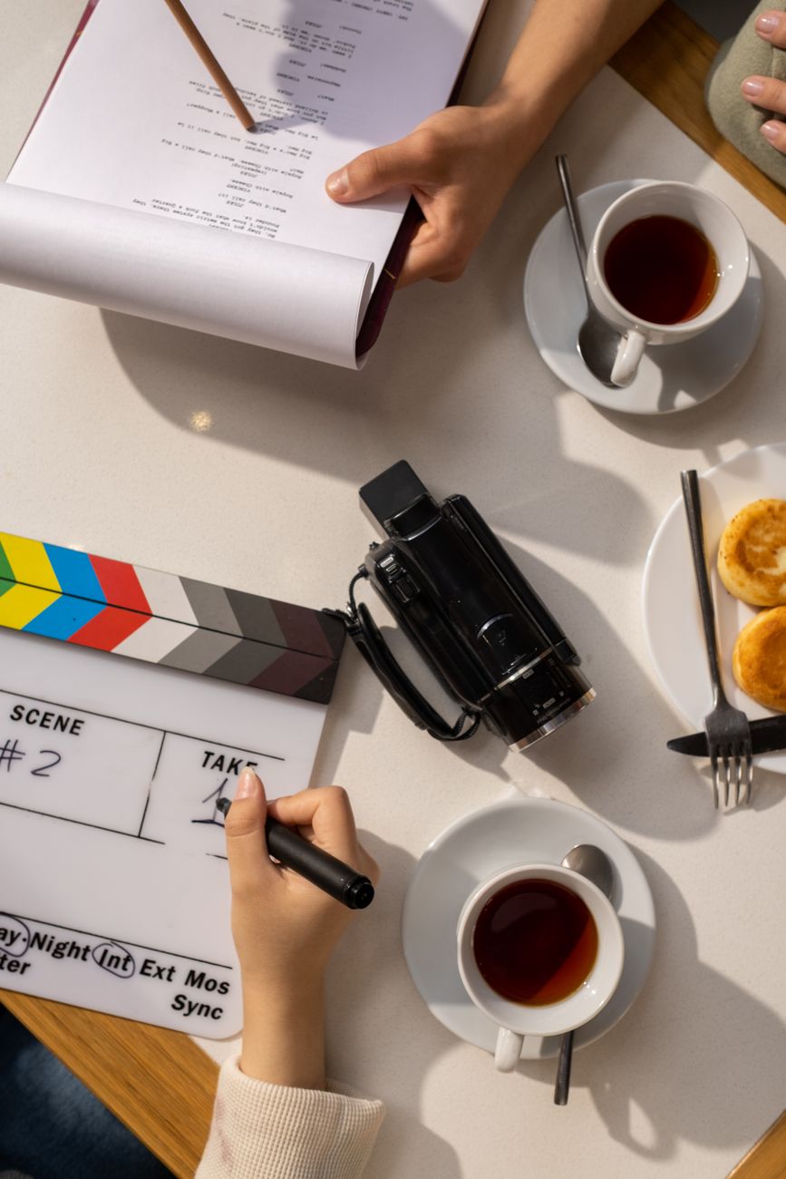 Silver Brook Production Studio Creative Team on Set