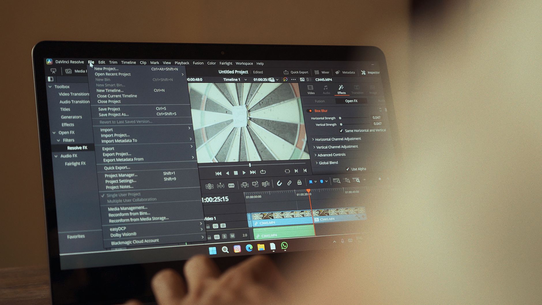 Color Grading DaVinci Resolve
